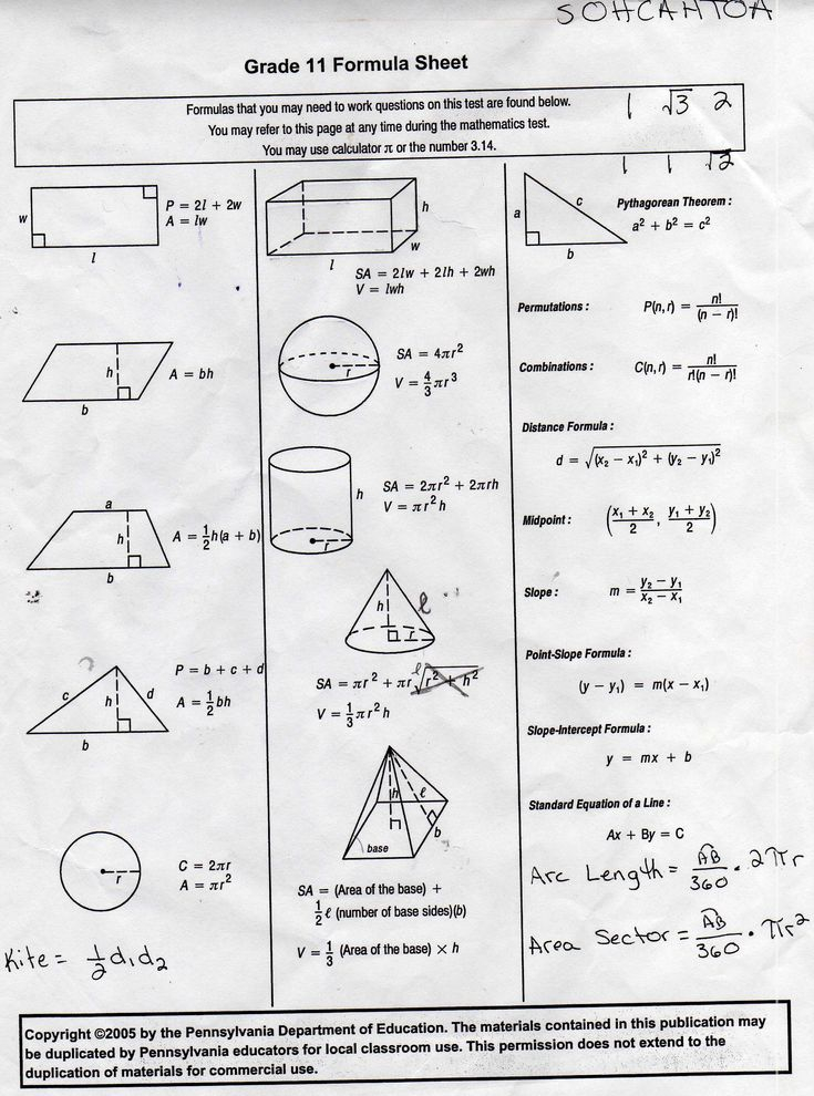 20 Free 9Th Grade Math Worksheets