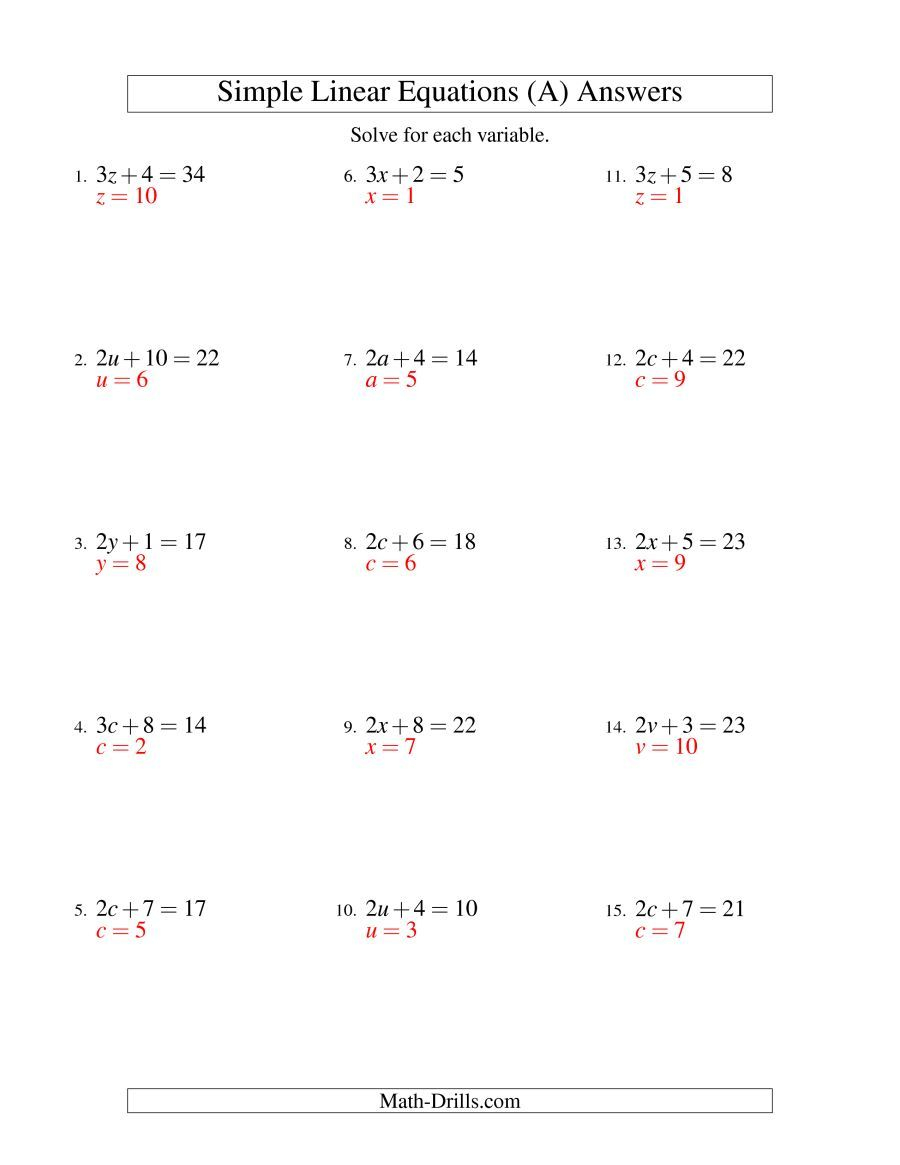 20 Free 9Th Grade Math Worksheets