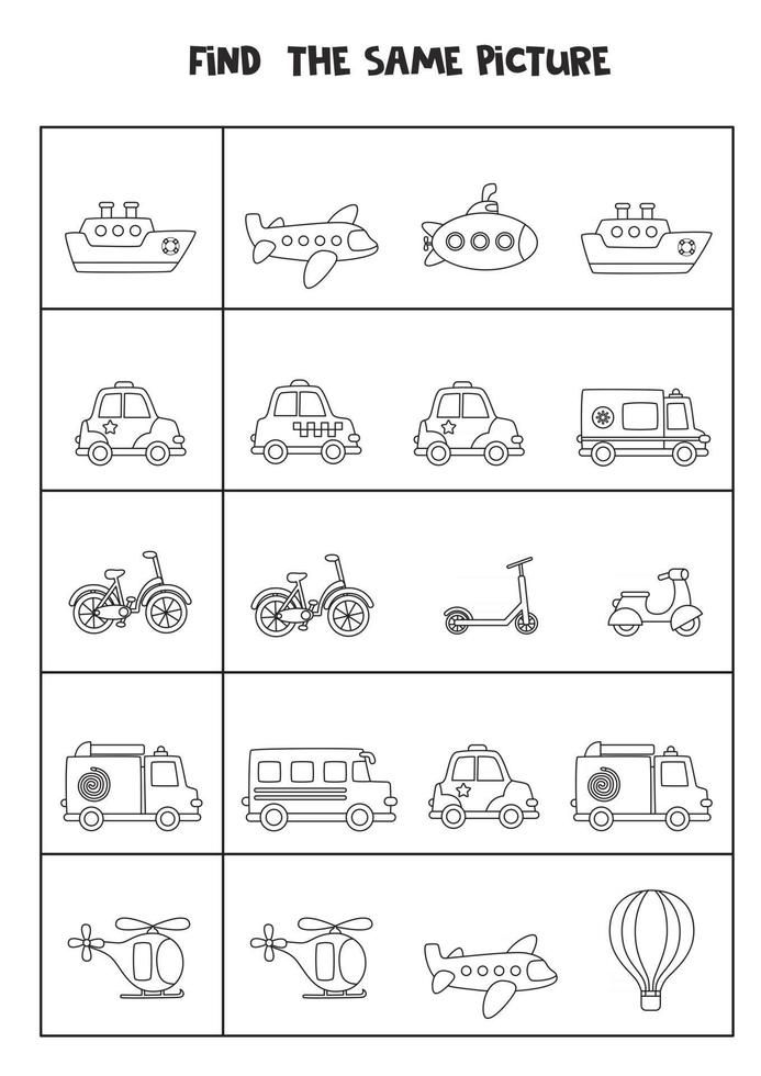 20 Kindergarten Worksheets Black And White