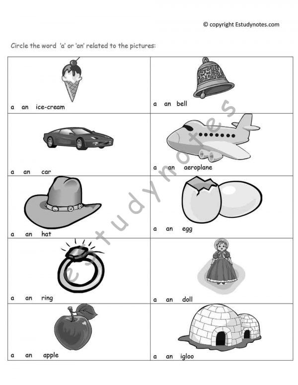 20 Kindergarten Worksheets Black And White