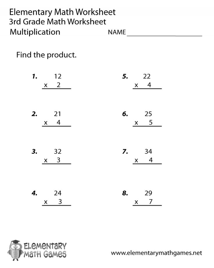 20 Math Worksheets 3Rd Grade