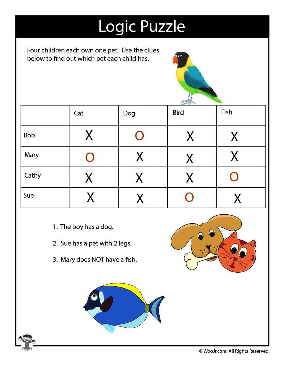 20 Puzzles Worksheets For Kindergarten