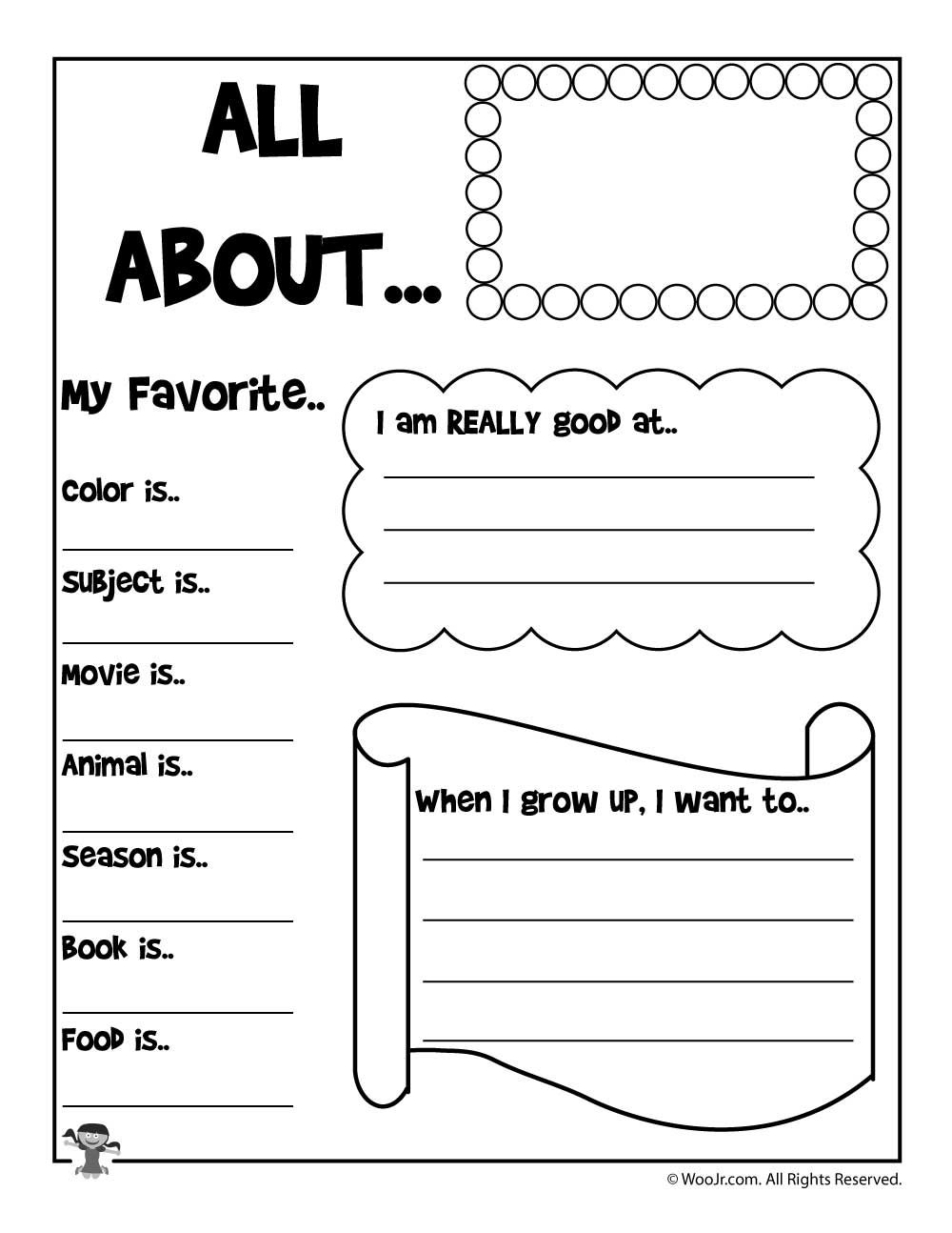 30 2Nd Grade Worksheets All About Me