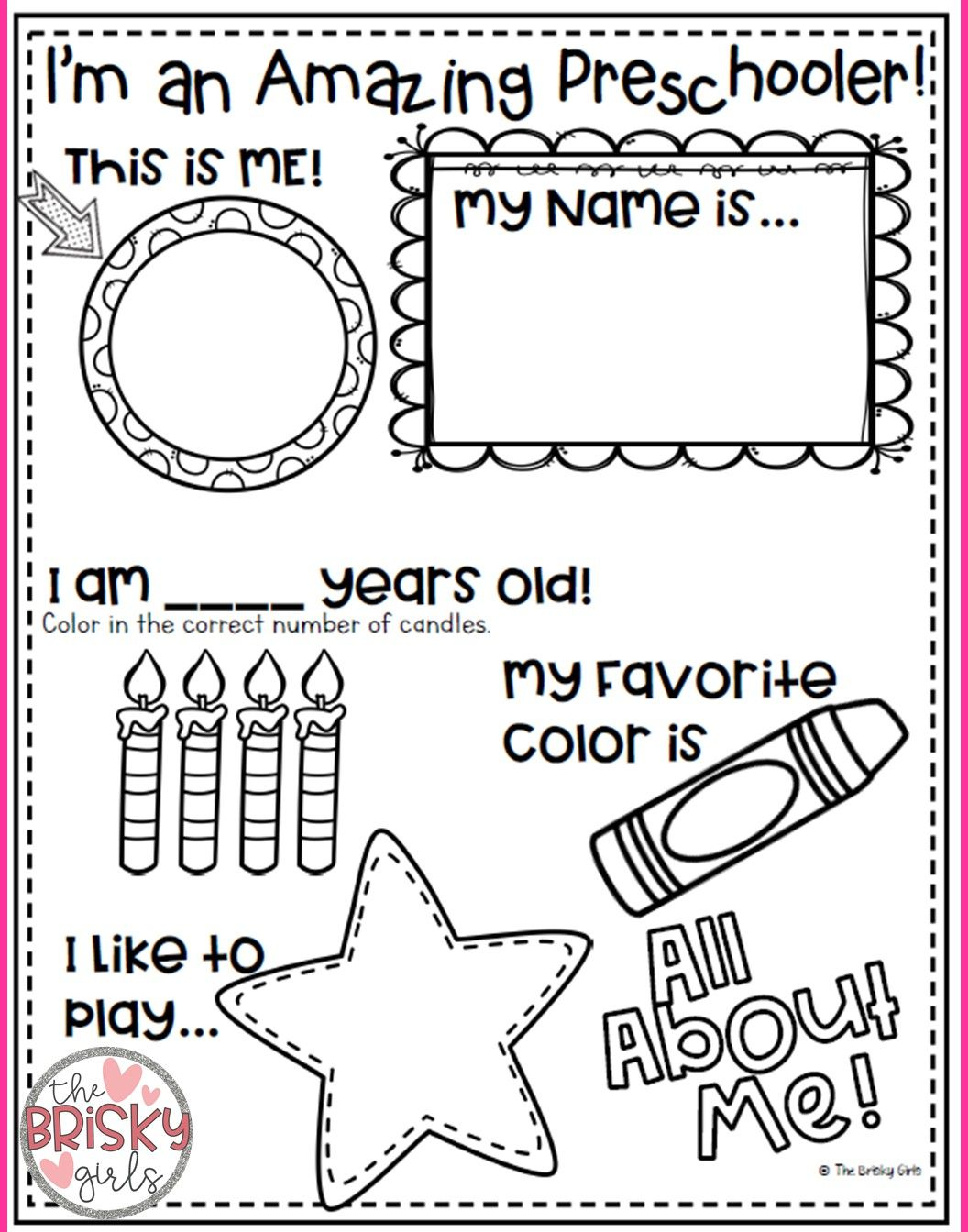 30 2Nd Grade Worksheets All About Me