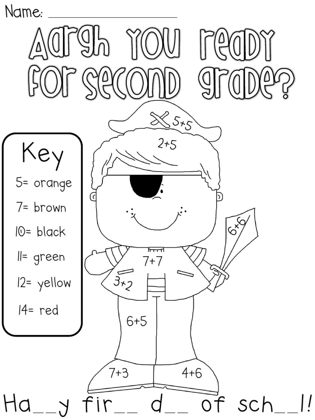 30 Activity Worksheets For 2Nd Grade