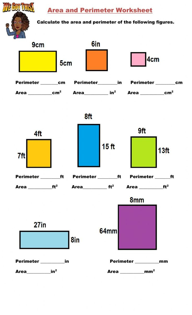 30 Area Perimeter Worksheets Class 5