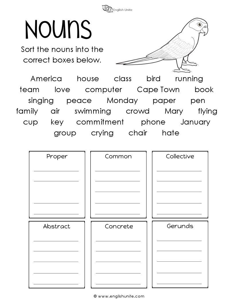 30 Collective Nouns Worksheet 2Nd Grade Worksheets