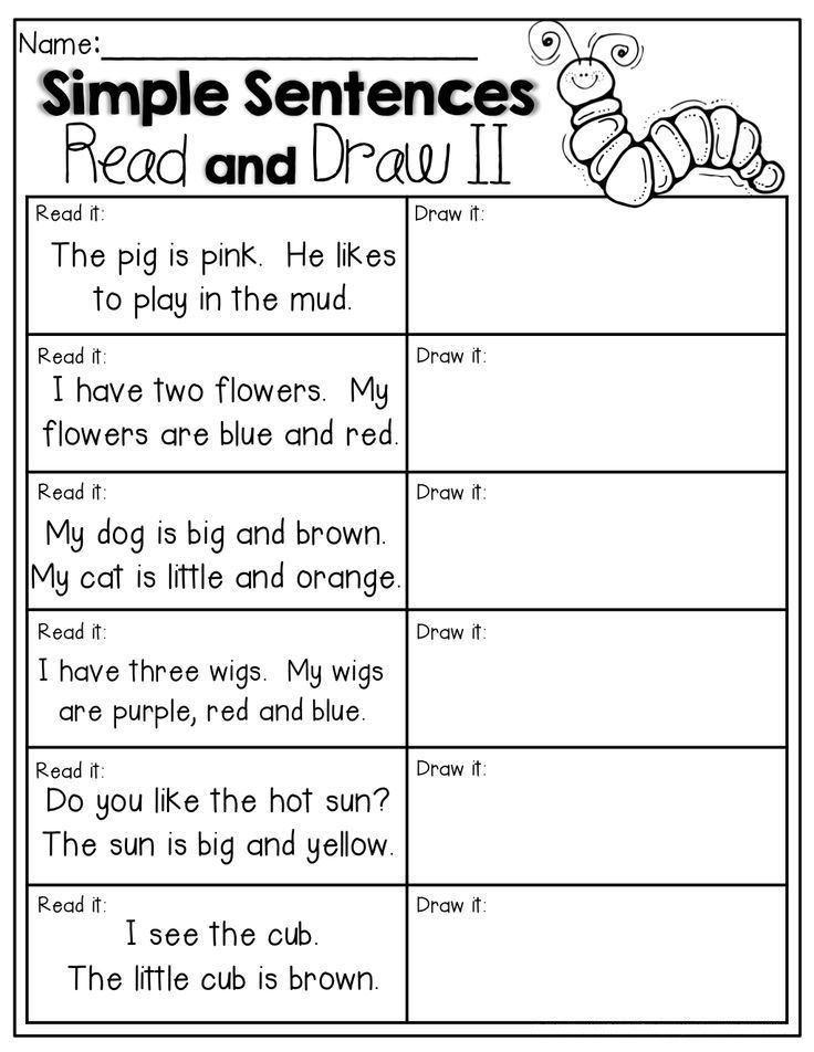 30 English Worksheets For Grade 1 For Kids