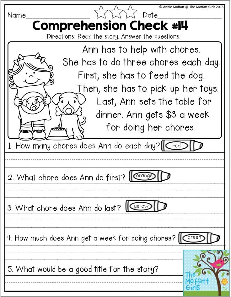 30 Free 2Nd Grade Reading Comprehension Worksheets