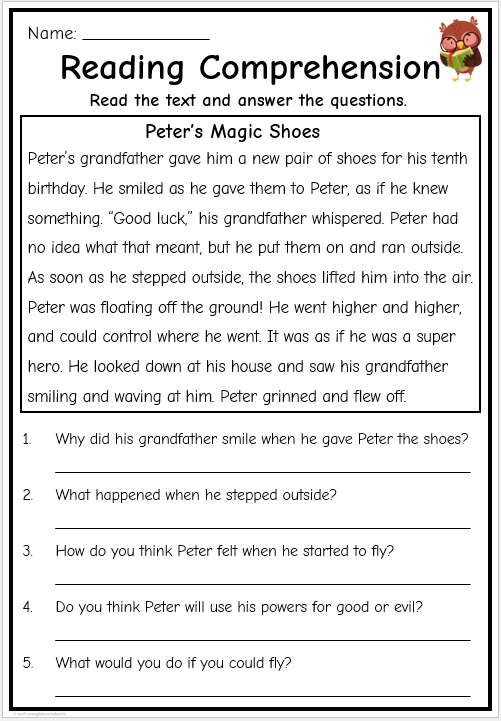 30 Free 2Nd Grade Reading Comprehension Worksheets