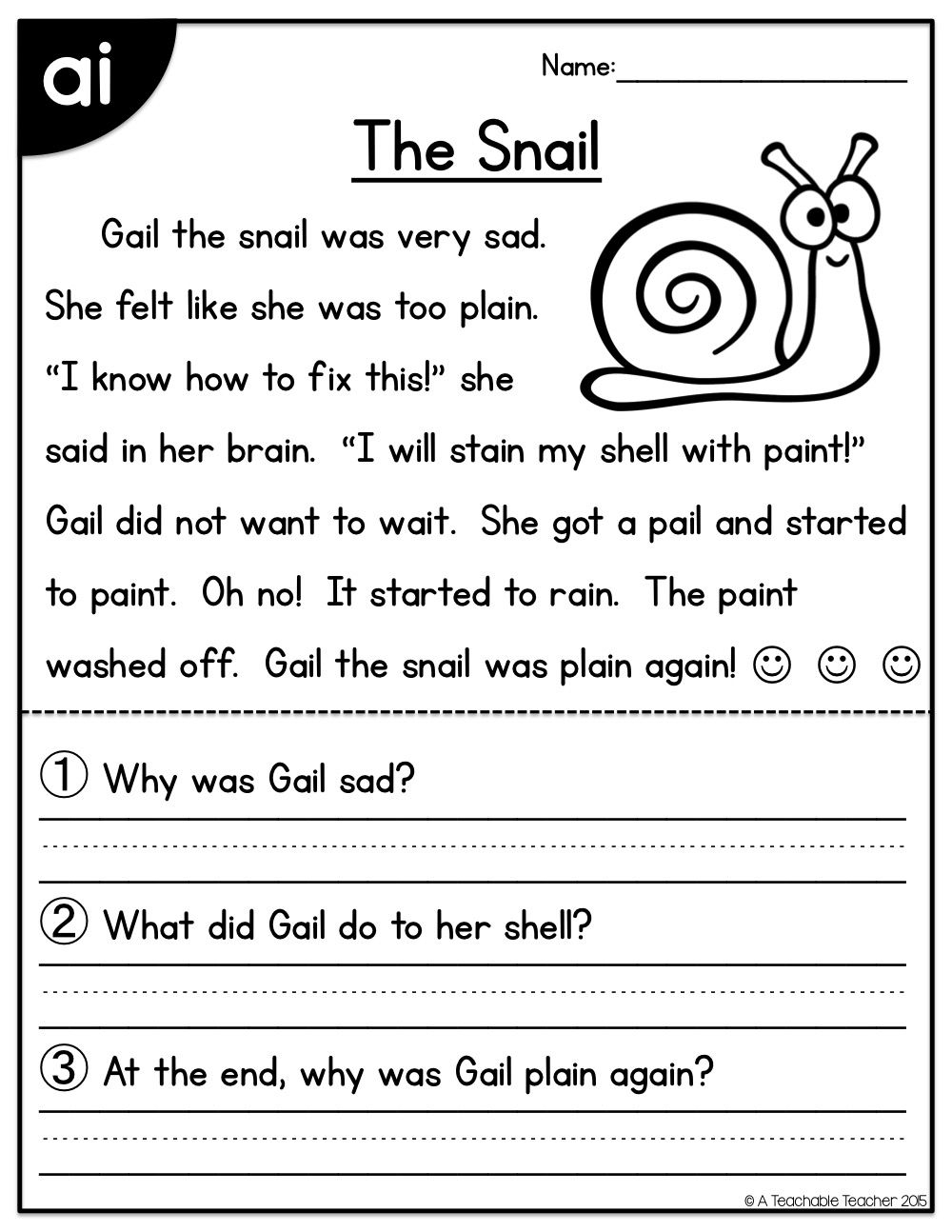 30 Free 2Nd Grade Reading Comprehension Worksheets