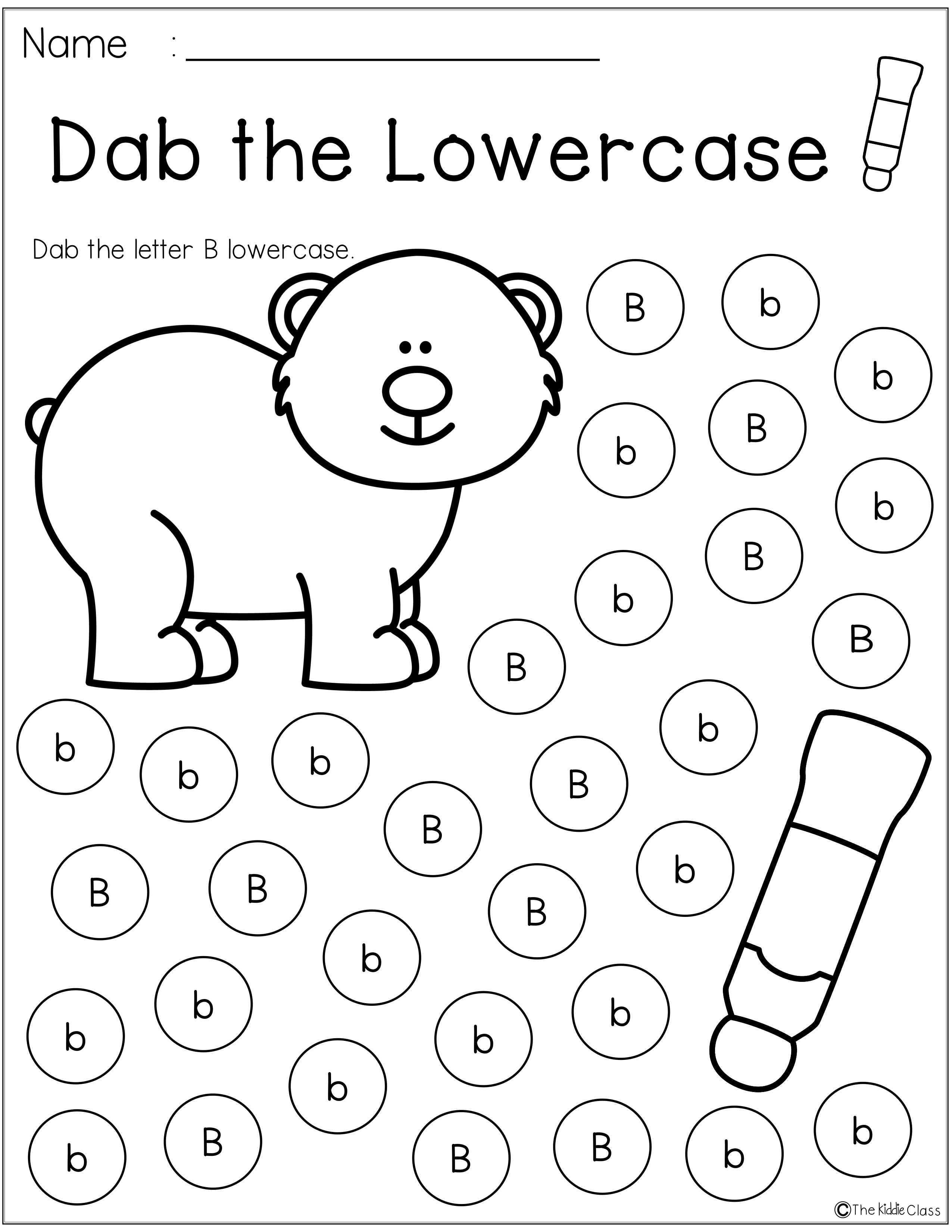 30 Kindergarten Letter B Worksheets