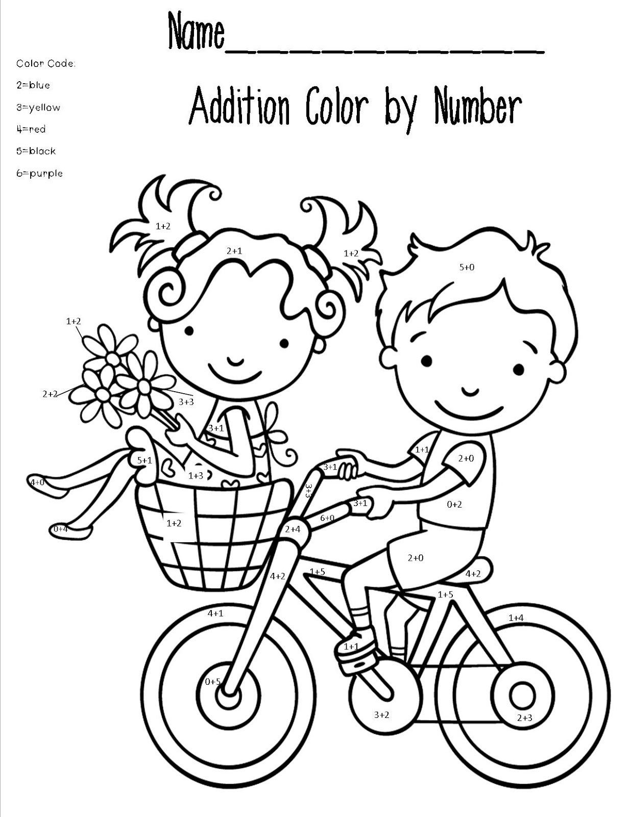 30 Kindergarten Math Worksheets Coloring