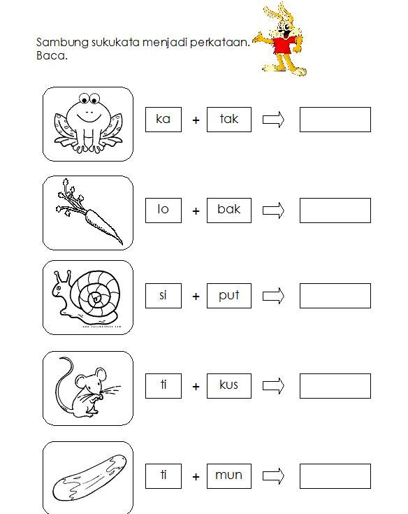 30 Kindergarten Worksheets Bahasa Indonesia