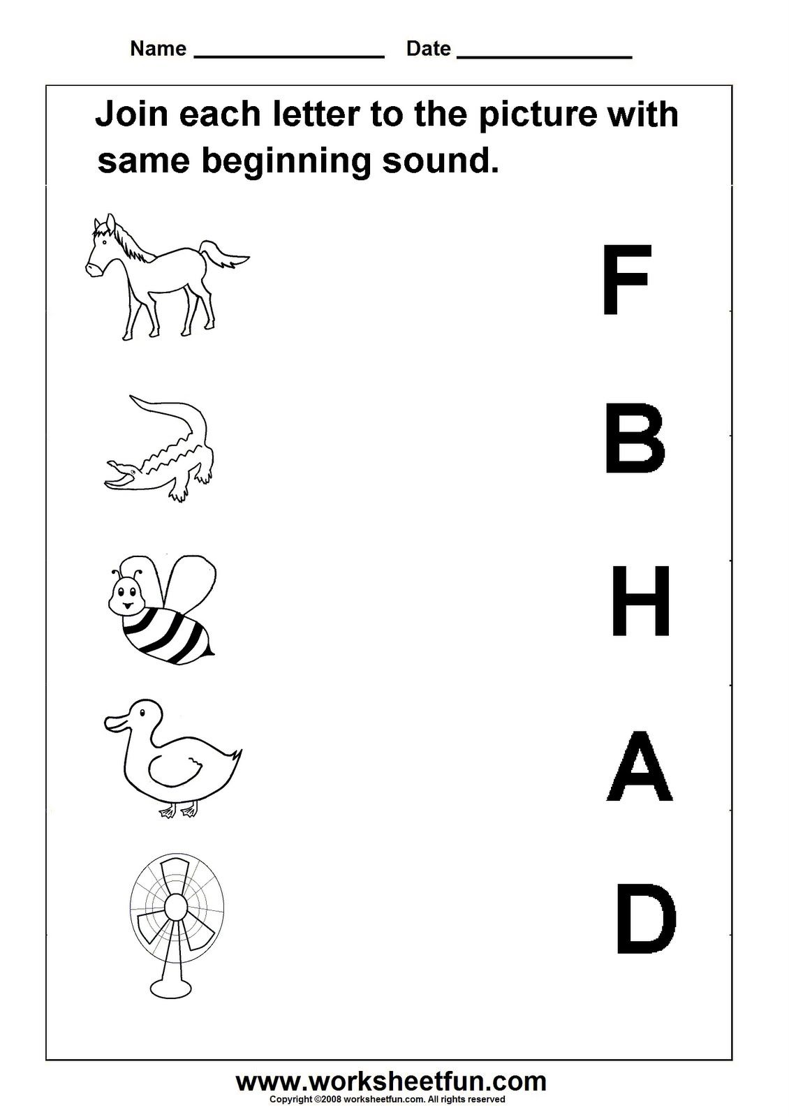 30 Kindergarten Worksheets Letter Sounds