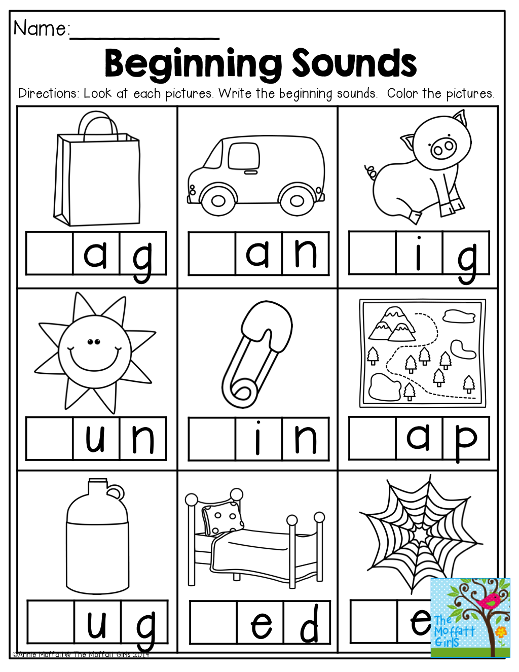 30 Kindergarten Worksheets Letter Sounds