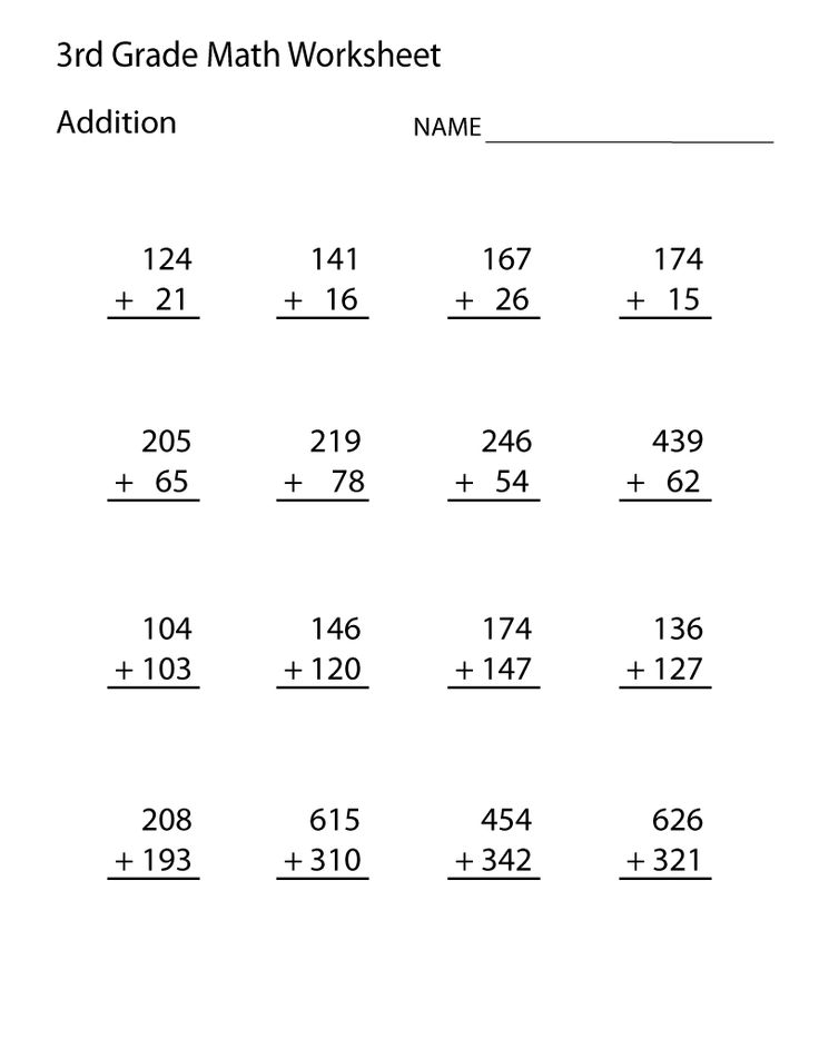 30 Math Worksheets 3Rd Grade