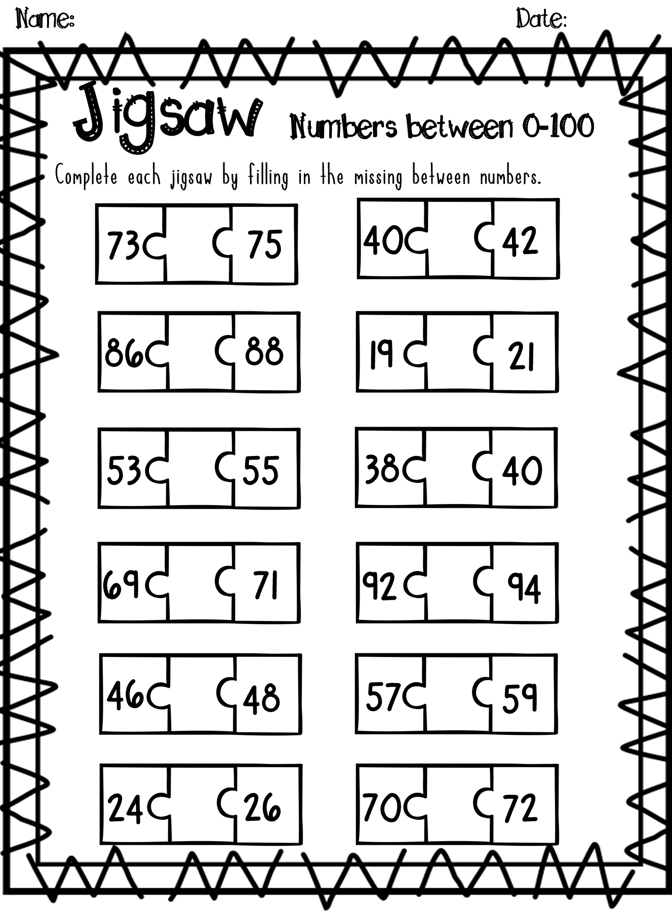 30 Preschool Math Worksheets Before And After