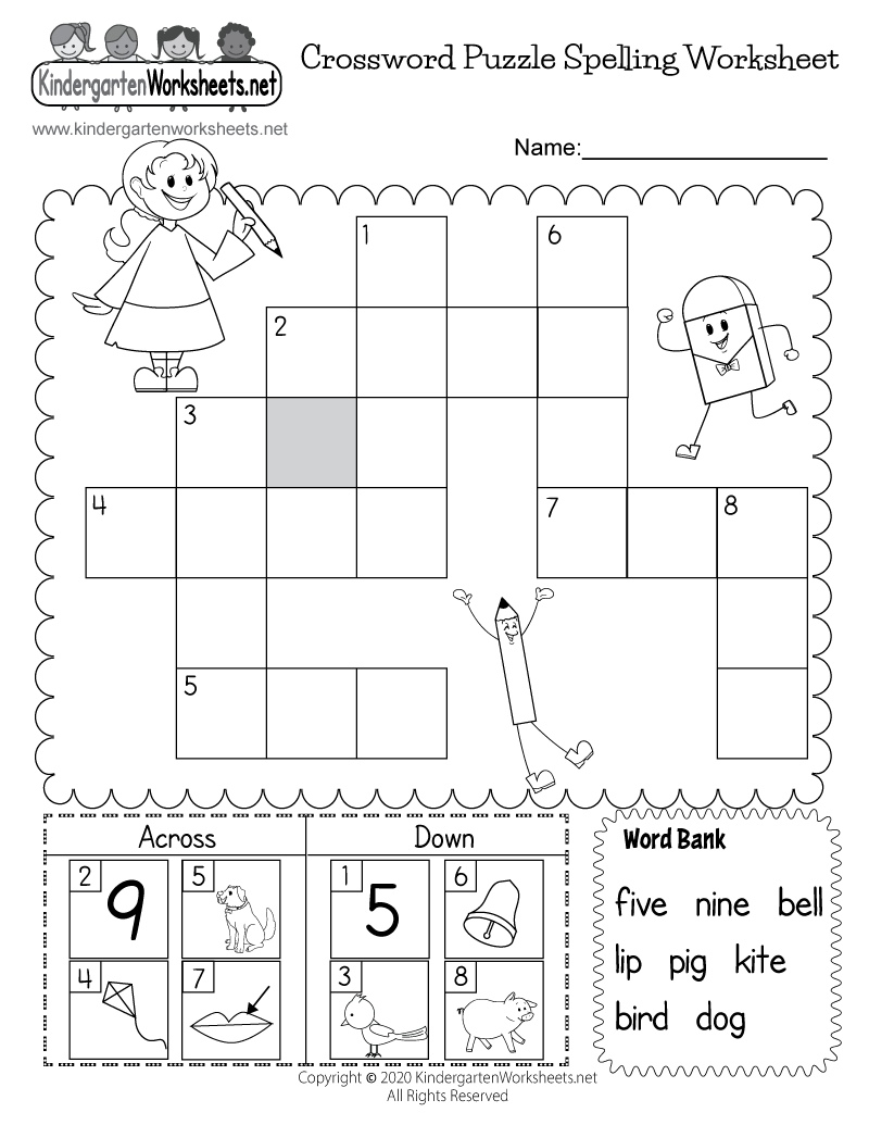 30 Puzzles Worksheets For Kindergarten