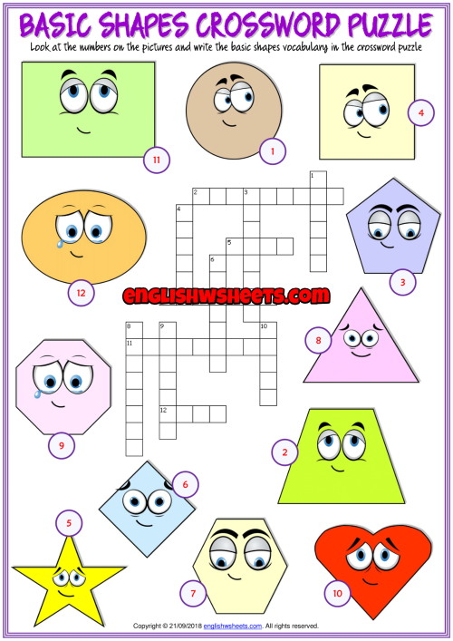 30 Puzzles Worksheets For Kindergarten