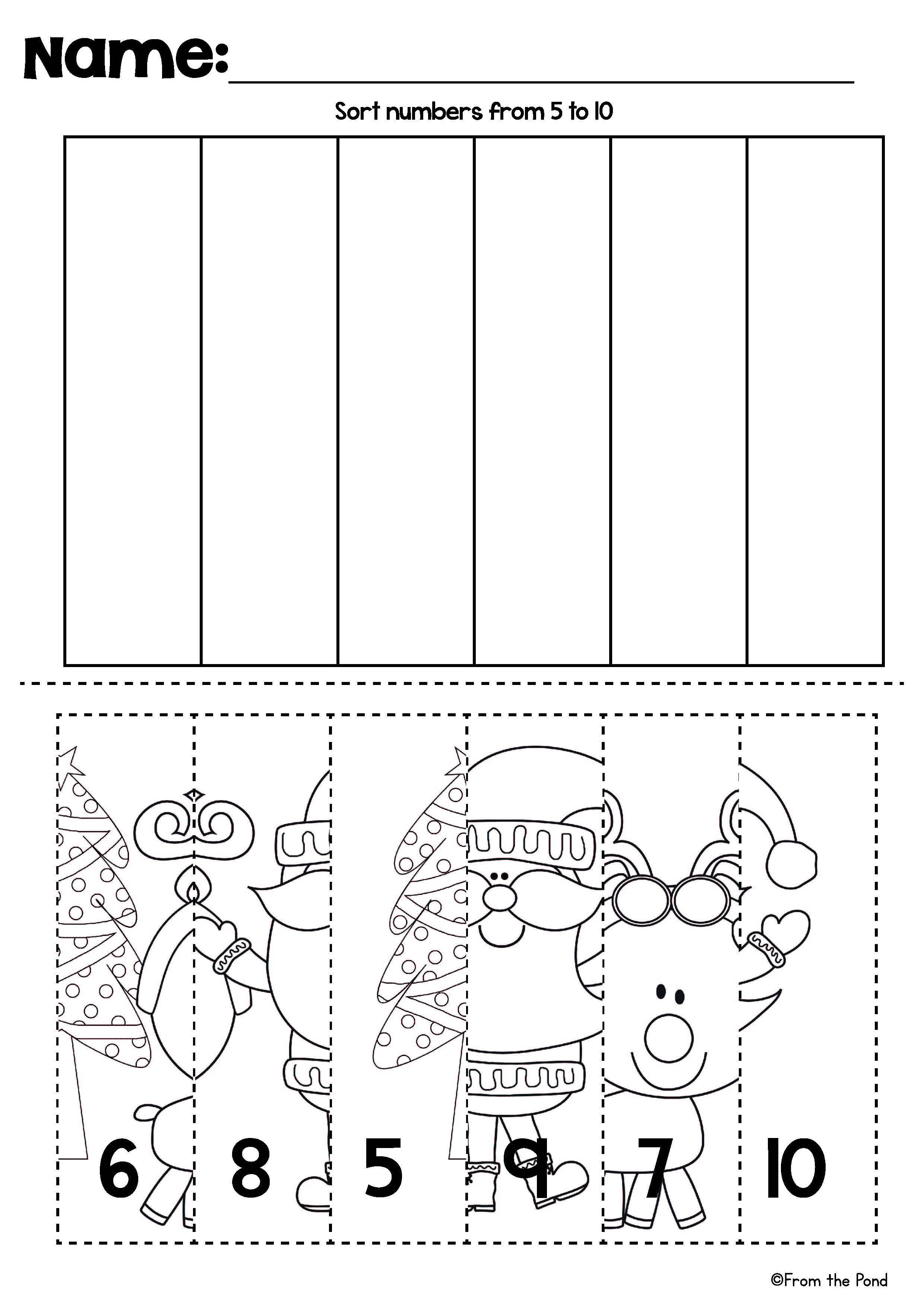 30 Puzzles Worksheets For Kindergarten