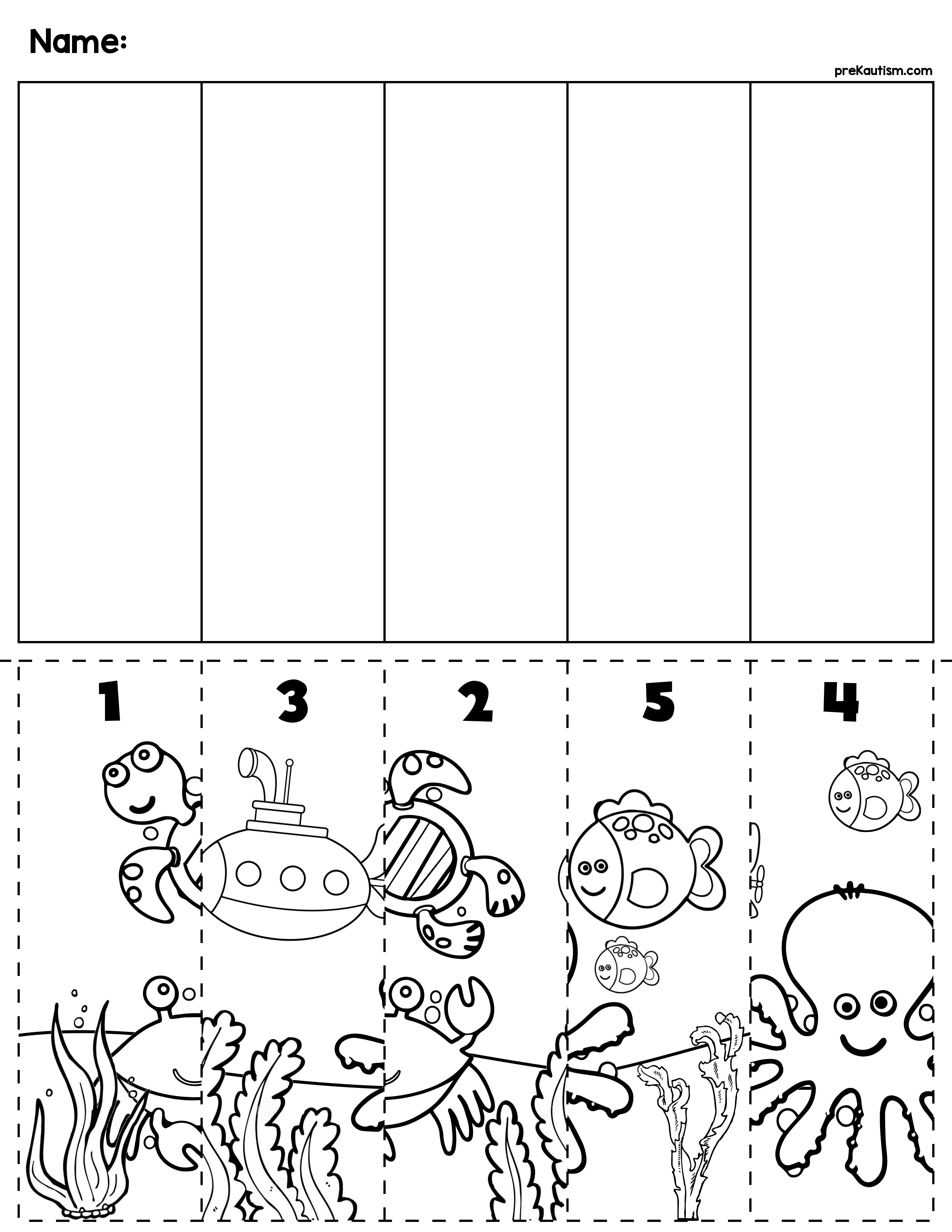 30 Puzzles Worksheets For Kindergarten