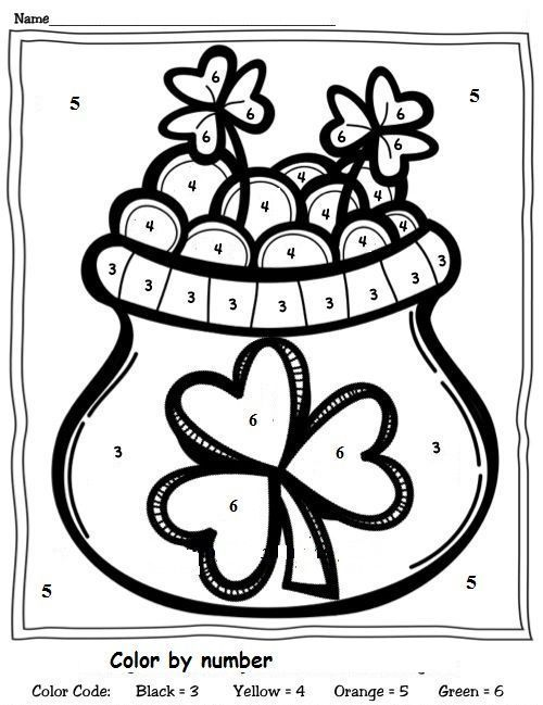 30 St Patricks Day Math Worksheets Preschool