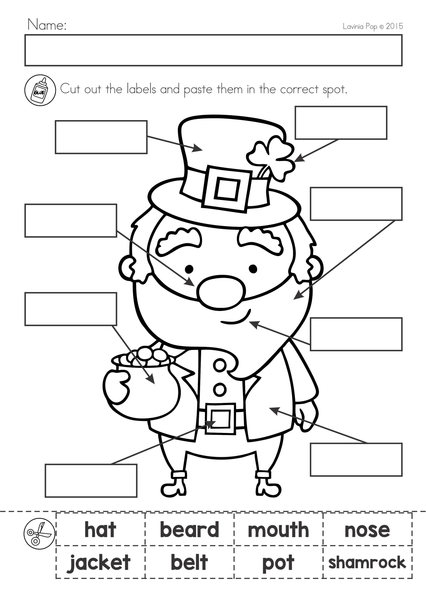 30 St Patricks Day Math Worksheets Preschool