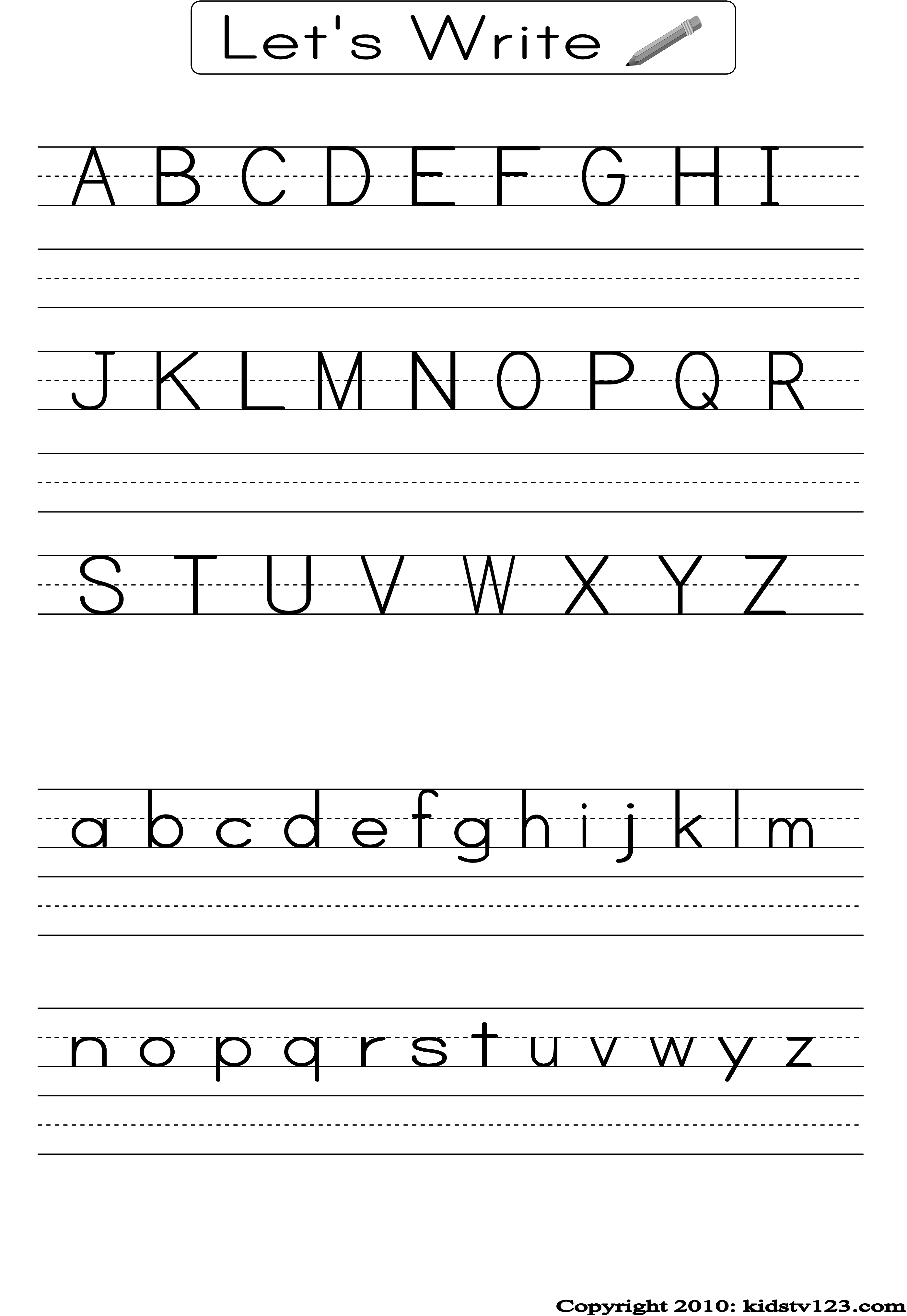 35 1St Grade Writing Practice Worksheets