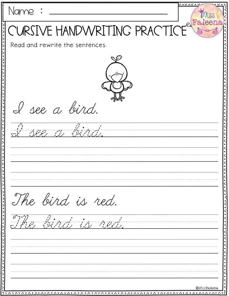 35 1St Grade Writing Practice Worksheets