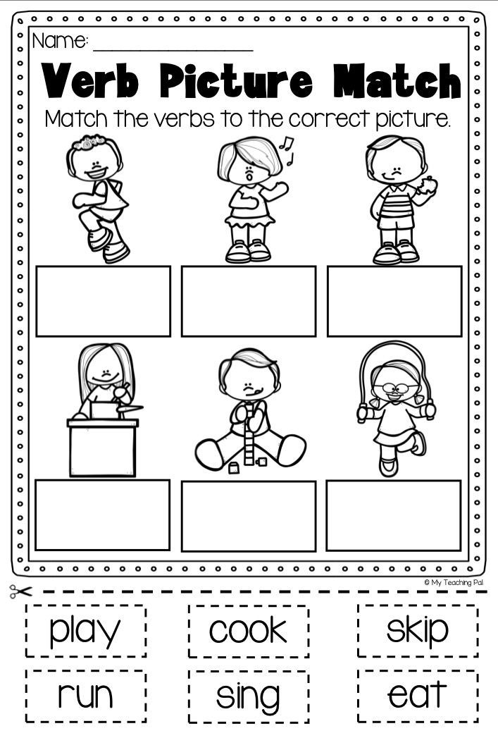 35 2Nd Grade English Worksheets Verbs