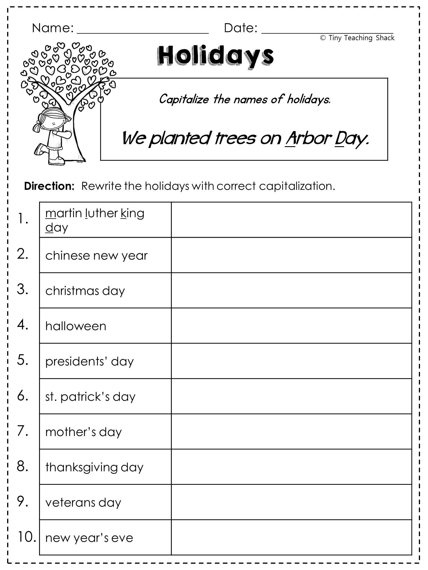 35 Activity Worksheets For 2Nd Grade