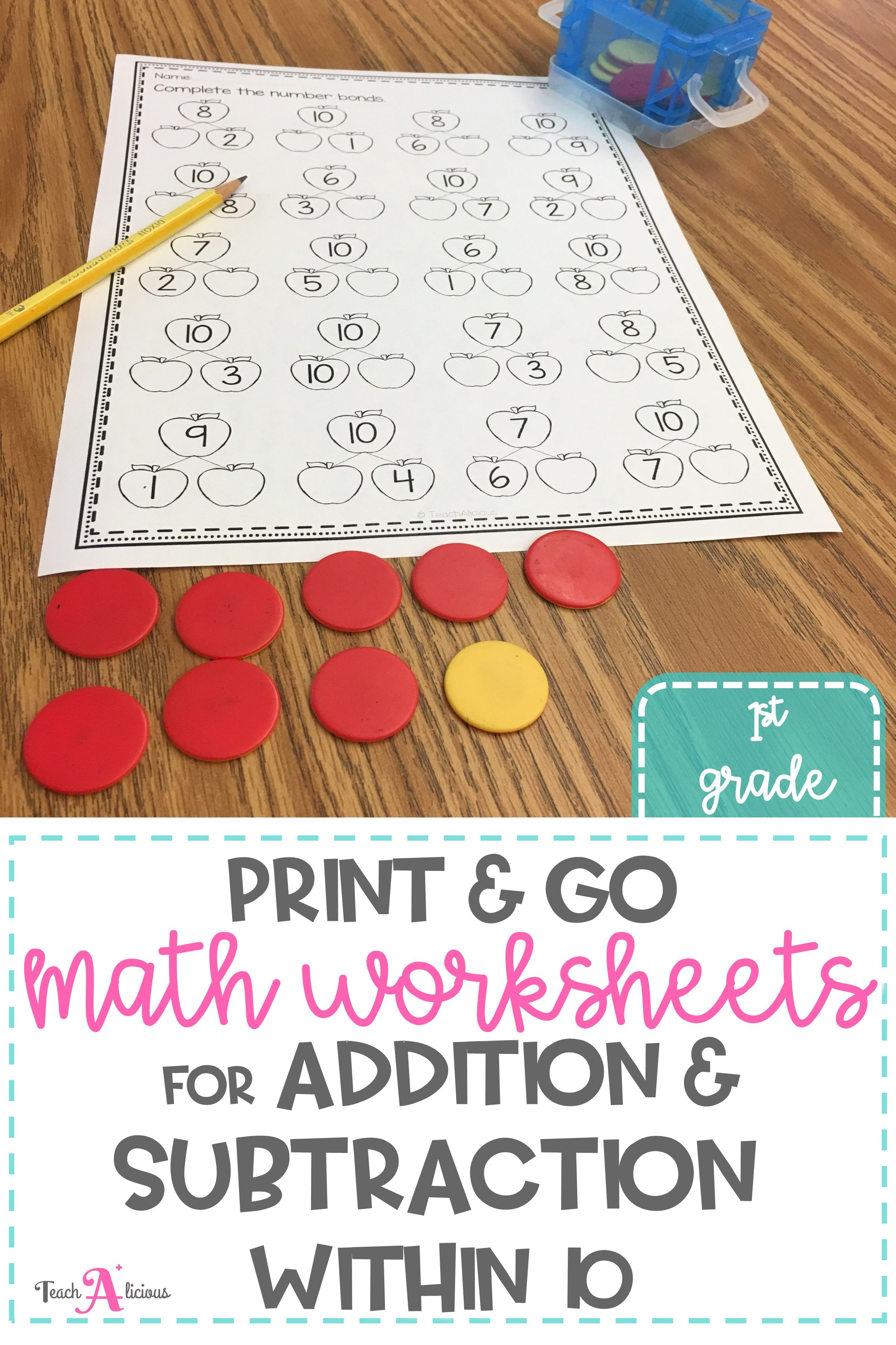 35 Addition And Subtraction Of Whole Numbers Worksheets