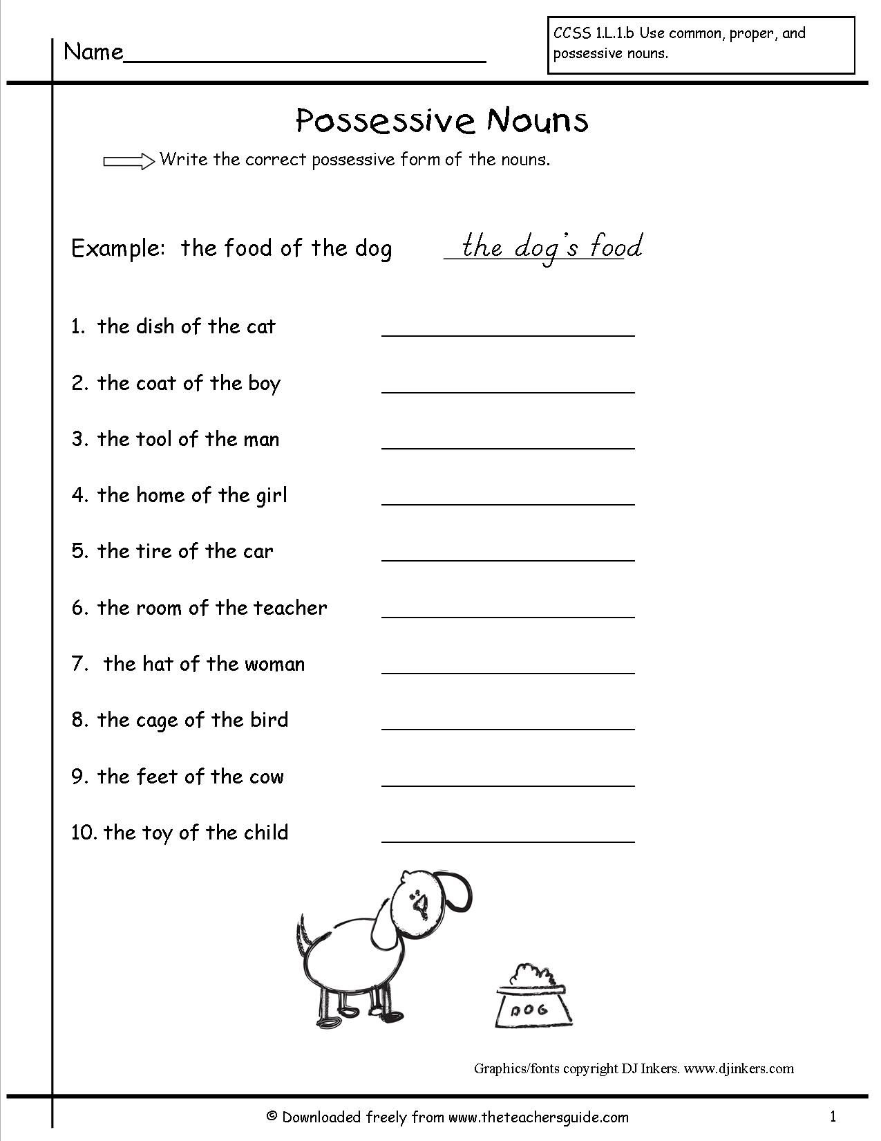 35 Collective Nouns Worksheet 2Nd Grade Worksheets