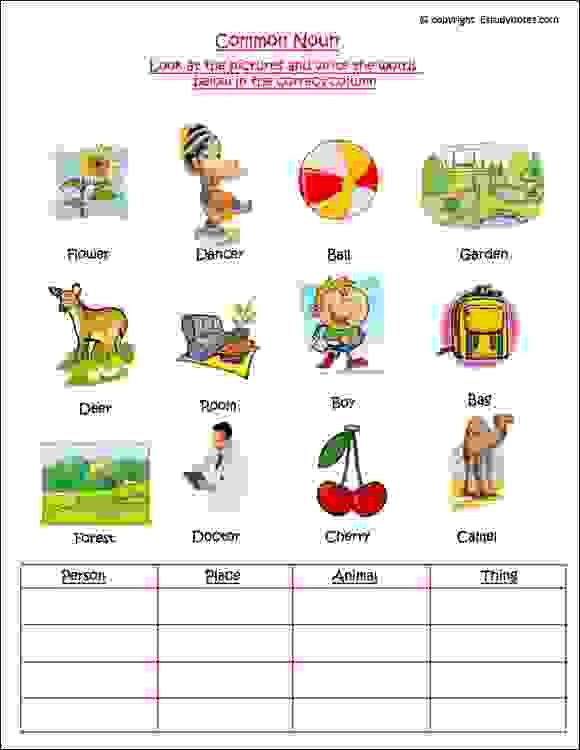 35 English Worksheets For Grade 1 For Kids