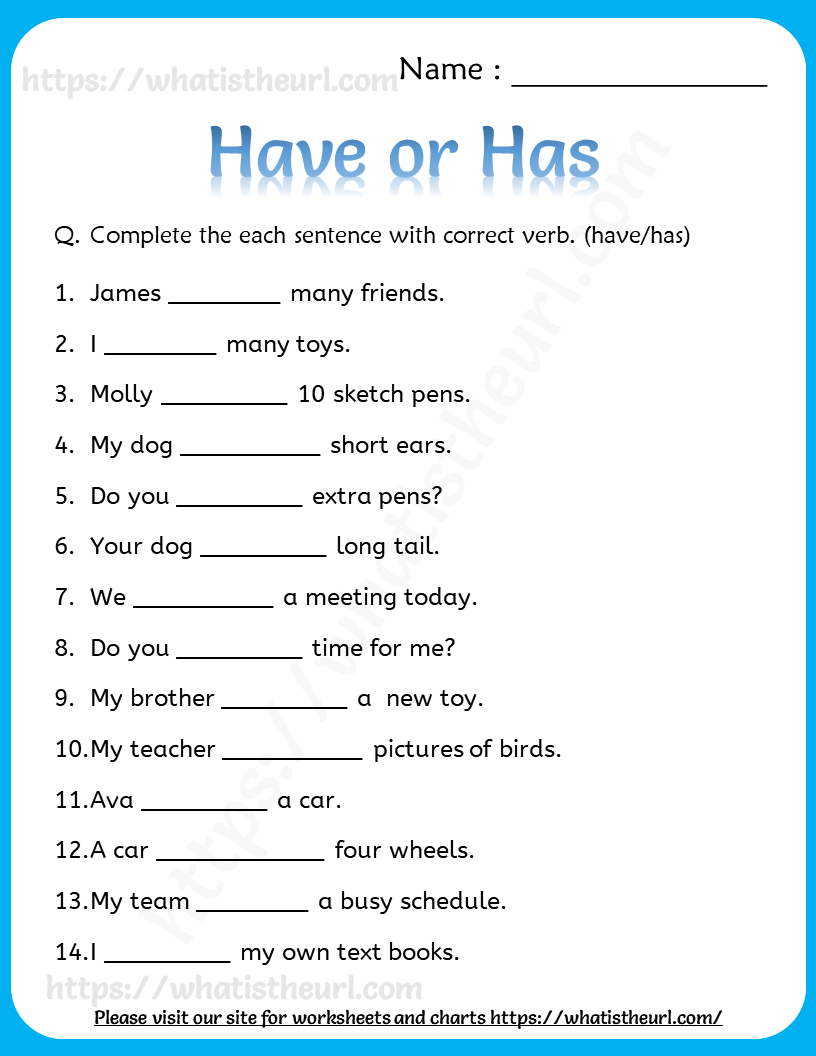 35 English Worksheets For Grade 1 For Kids