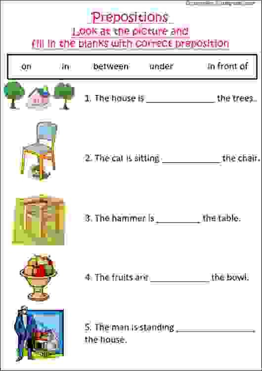 35 English Worksheets For Grade 1 For Kids