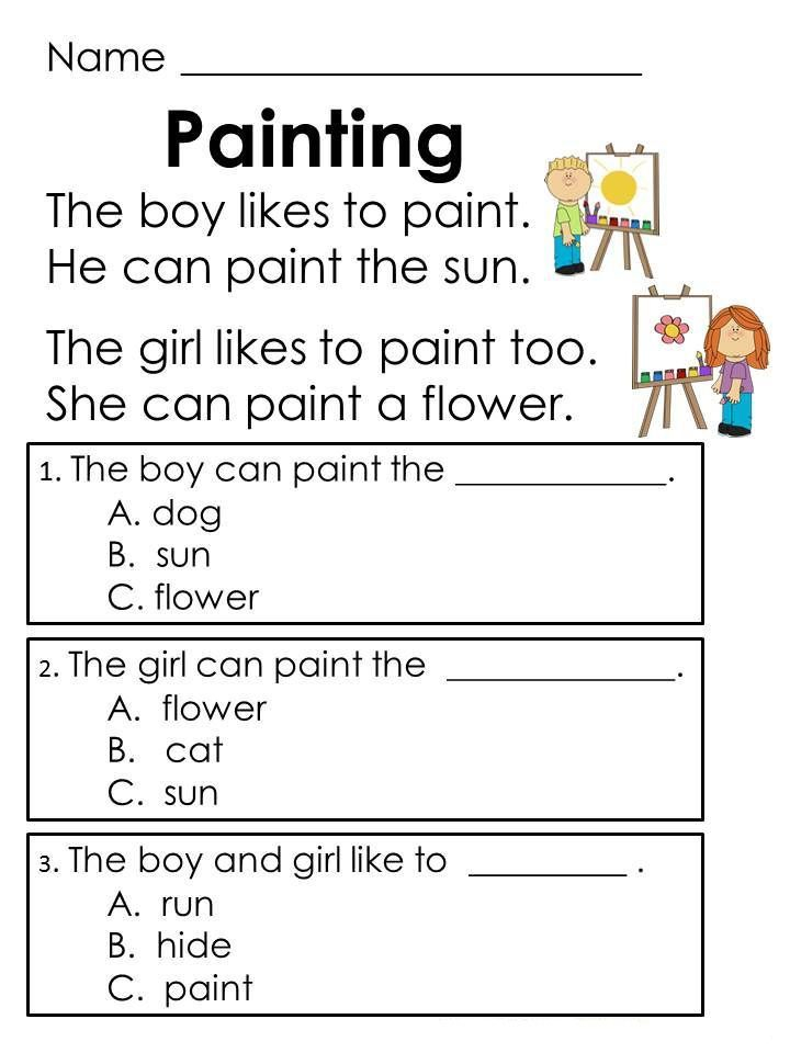 35 English Worksheets For Grade 1 For Kids