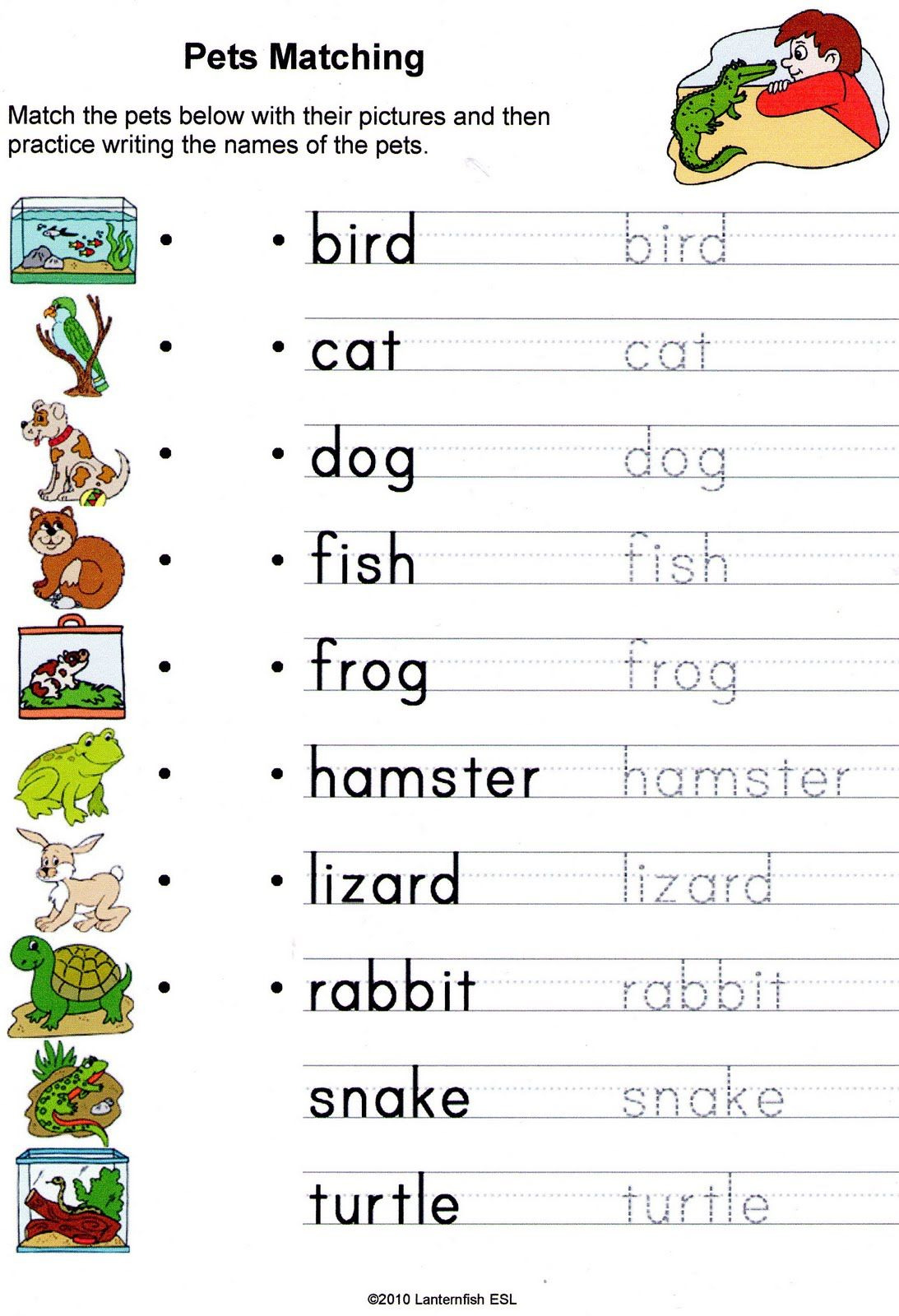 35 English Worksheets For Kindergarten Craft
