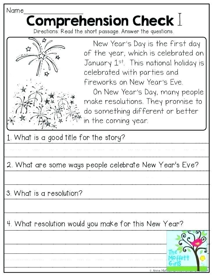 35 Free 2Nd Grade Reading Comprehension Worksheets