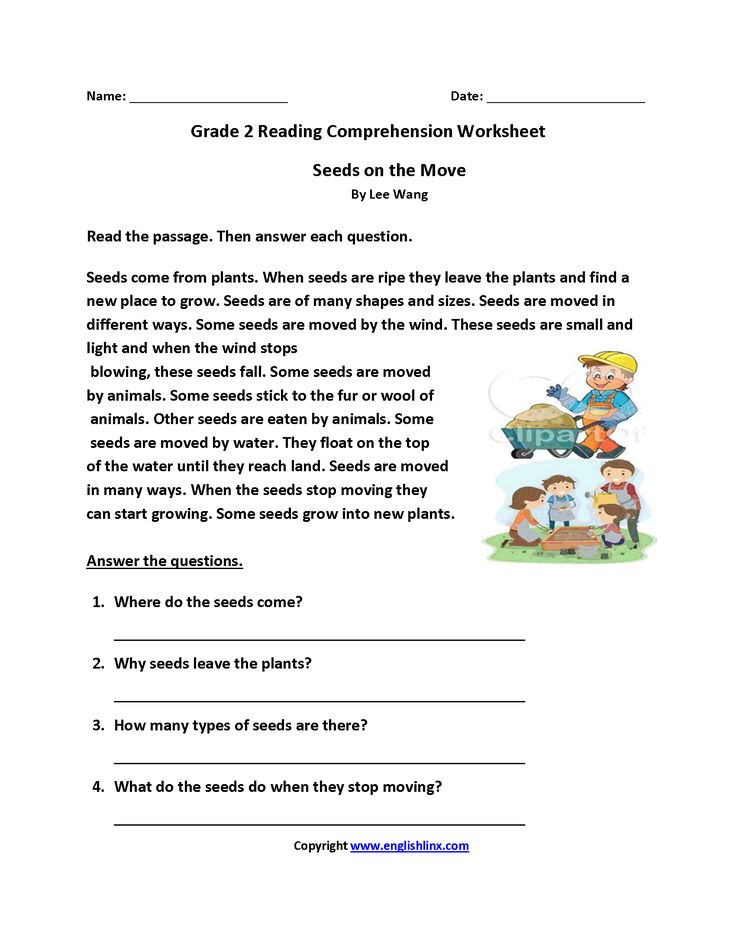 35 Free 2Nd Grade Reading Comprehension Worksheets