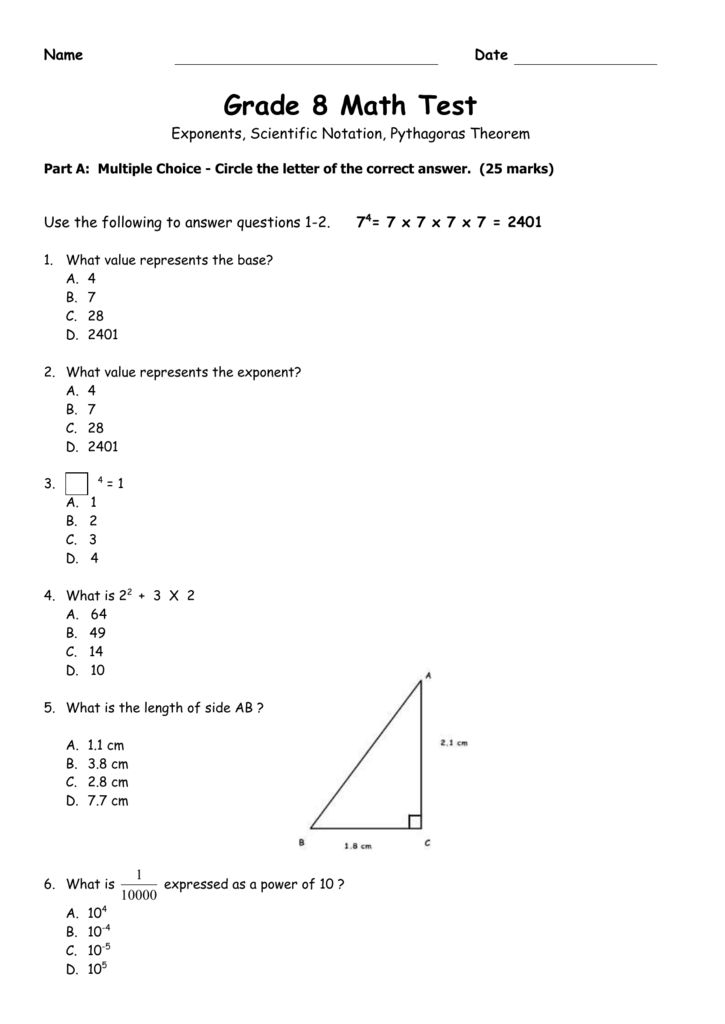 35 Free 9Th Grade Math Worksheets