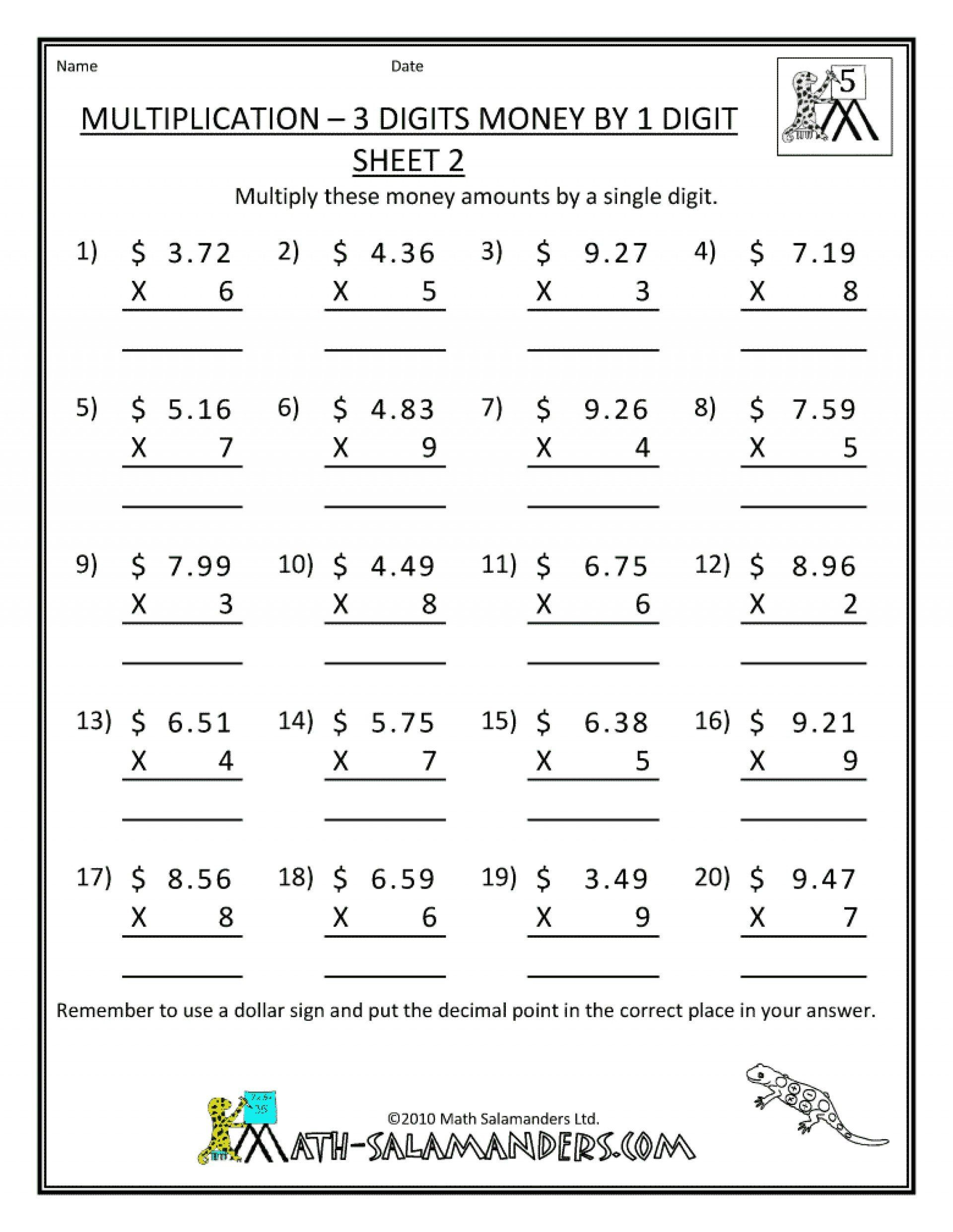35 Free 9Th Grade Math Worksheets