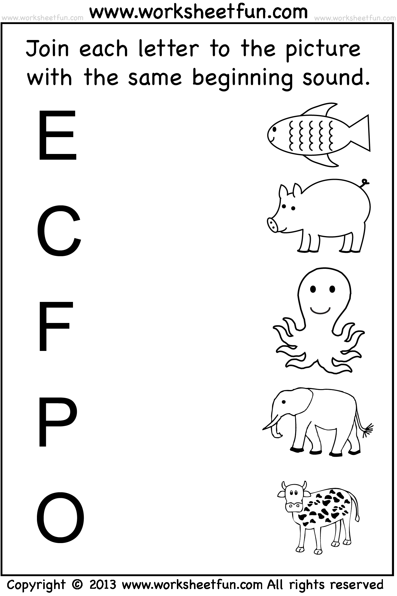 35 Kids Worksheets Preschool Kindergarten English