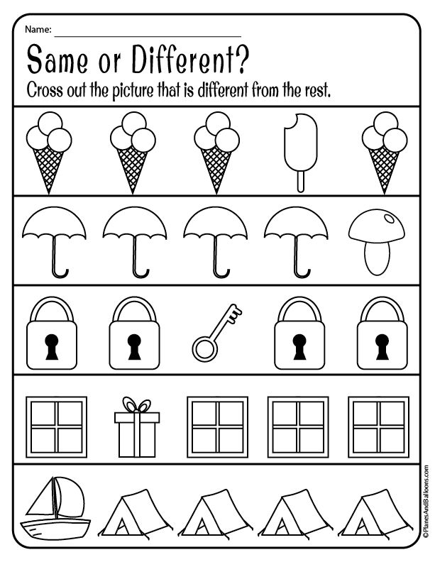 35 Kindergarten Worksheets Black And White