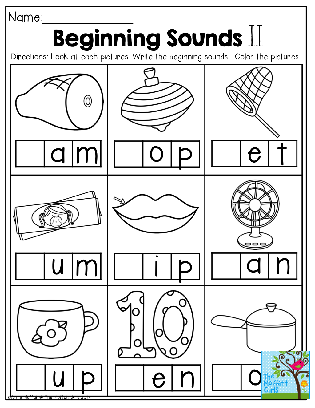 35 Kindergarten Worksheets Letter Sounds