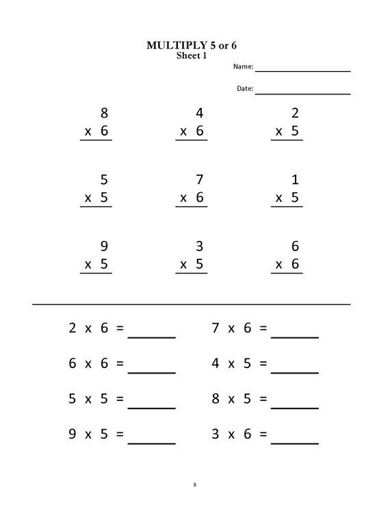 35 Math Multiplication Worksheets For Grade 2