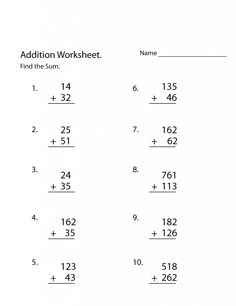 35 Math Worksheets 3Rd Grade