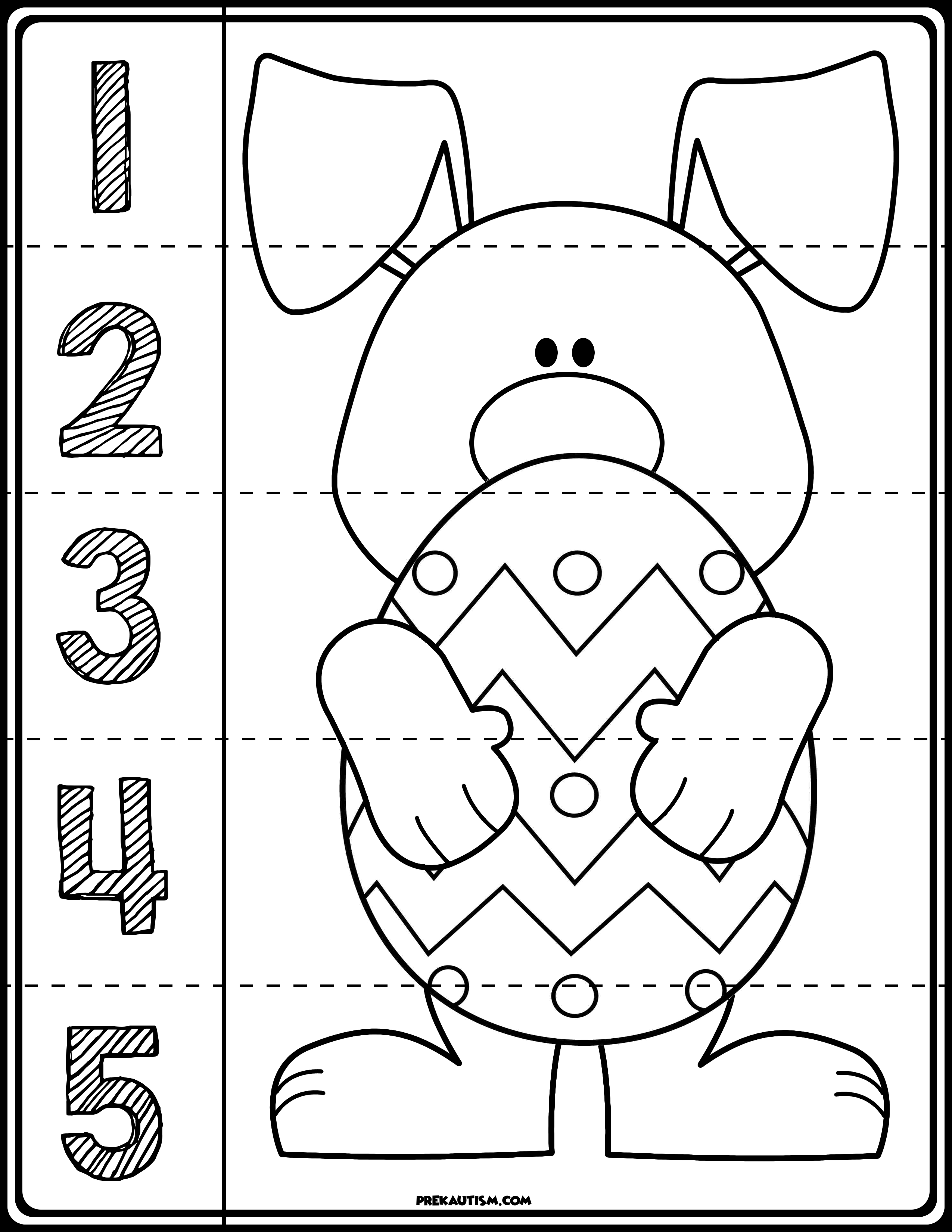 35 Puzzles Worksheets For Kindergarten