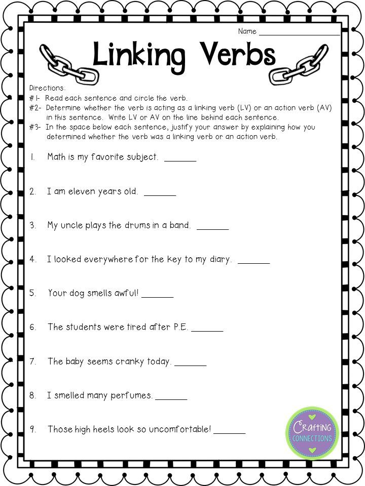 21 2Nd Grade English Worksheets Verbs